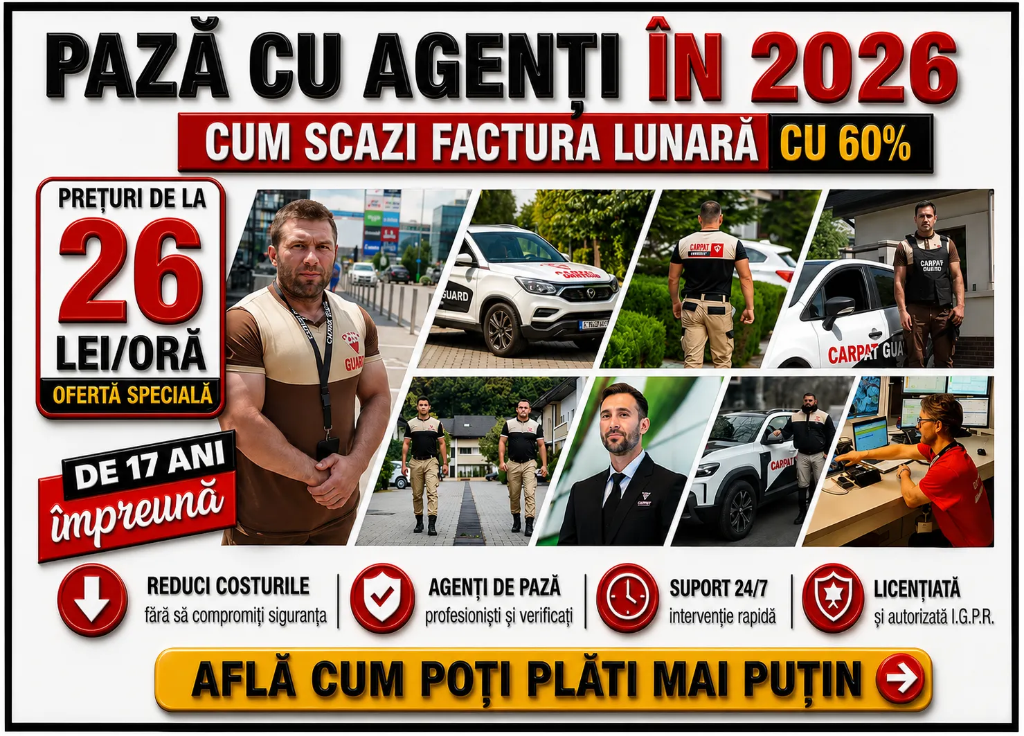 CarpatGuard - Paza cu agenti
